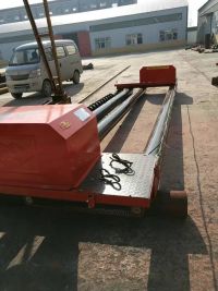 操作灵活的混凝土辊轴摊铺机水泥路面滚筒摊平机施工视频