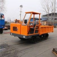 硅藻土490小型履带式运输车视频 泥泞地拉渣土自卸车经销