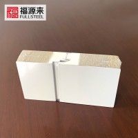 外墙横装岩棉夹芯板,隐藏式金属面岩棉横铺板