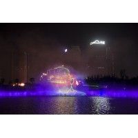 湖南喷泉长沙喷泉湘潭滴水湖水幕激光电影
