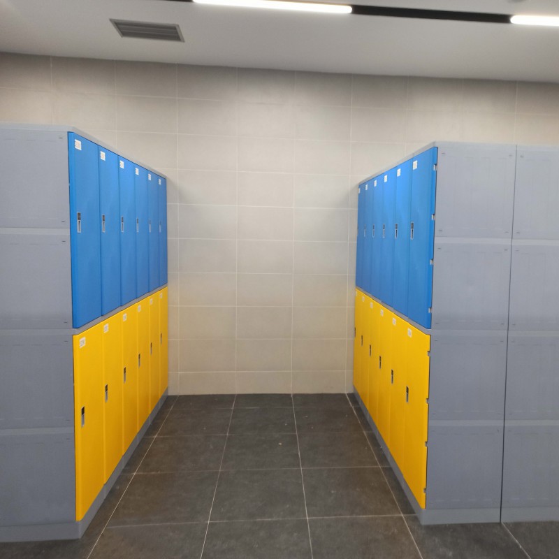 游泳館ABS塑料更衣柜浴室ABS塑料柜澡堂塑料儲物柜