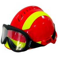 梅思安F2 XTREM带防爆手电欧式消防抢险救援头盔