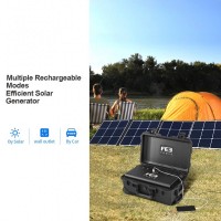 MoveTo 便携式拉杆箱太阳能发电站3000W
