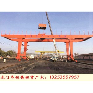 福建南平龙门吊租赁厂家50吨30米跨门机安装
